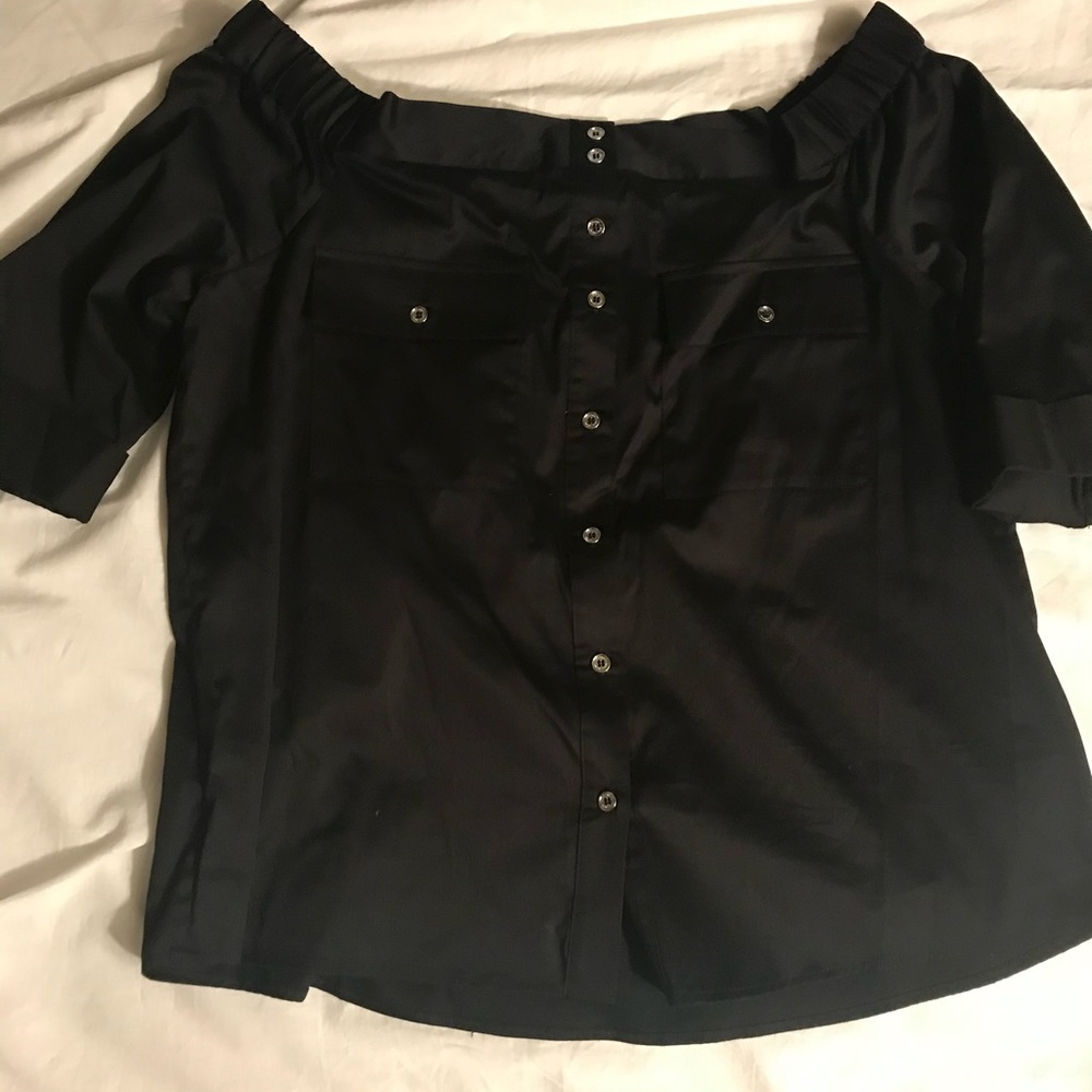 Michael by Michael Kors off the shoulder blouse